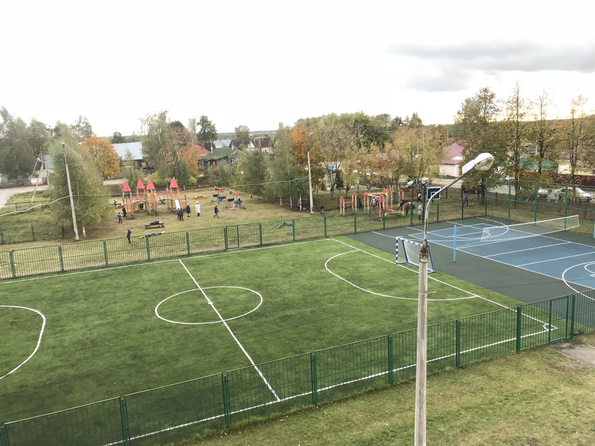 Футбол, волейбол, баскетбол (МО Егорьевск, д. Клеменово)